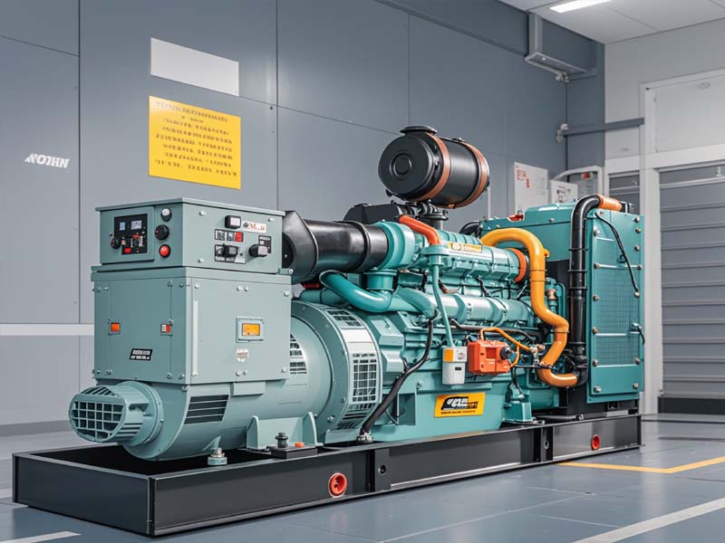 德惠柴油发电机组水泵皮带的张力如何调整？